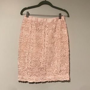 Etcetera silk skirt
